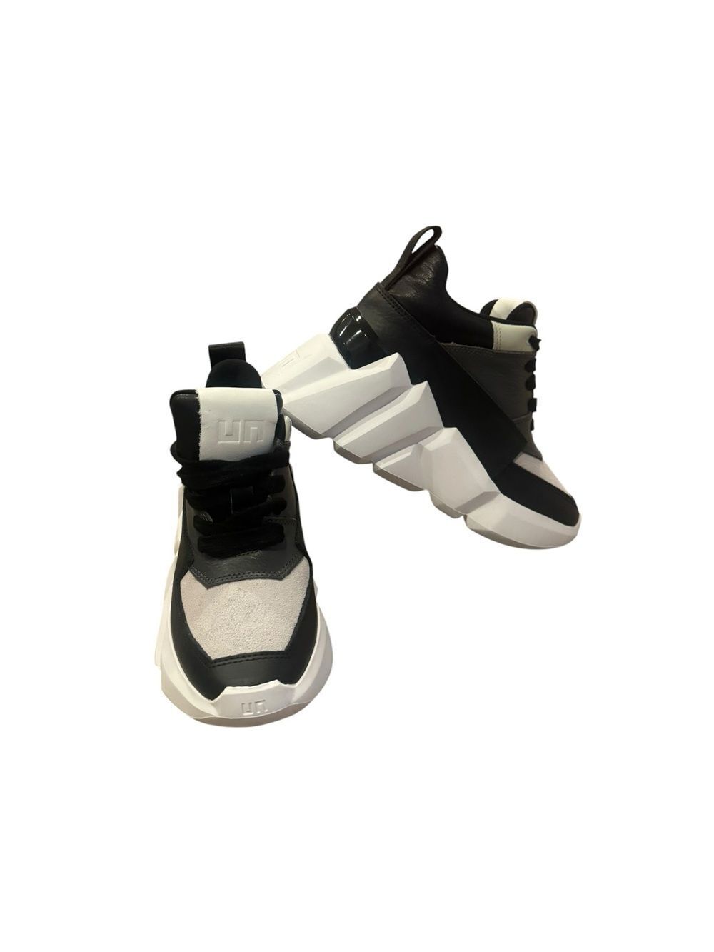 United Nude Space Kick Max Leather Sneakers In Multi 35 NEW - Picture 2 of 7